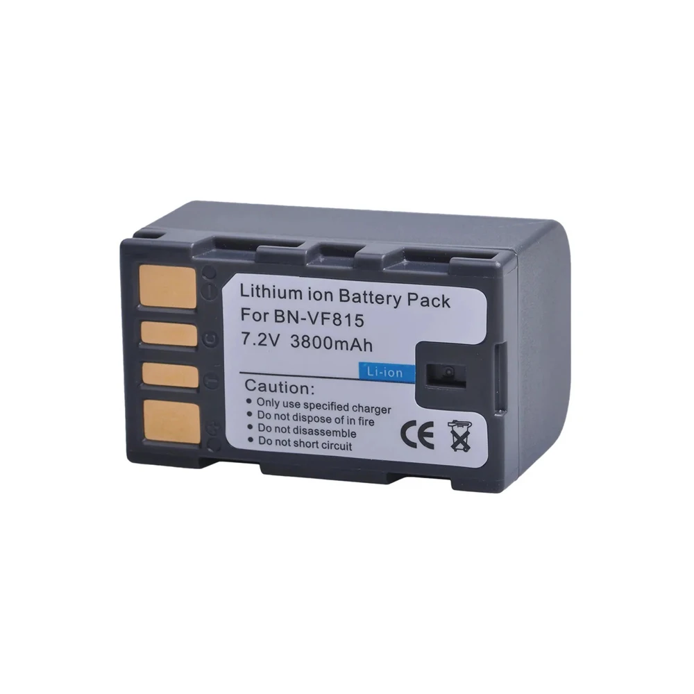 7.2V BN-VF815 VF815U Camera Battery For JVC GR-D720,D745,D790,D850,DA30,DA30,D870,GZ-HD10 320 300 310 HD3 5 6 7 10 30 HM200