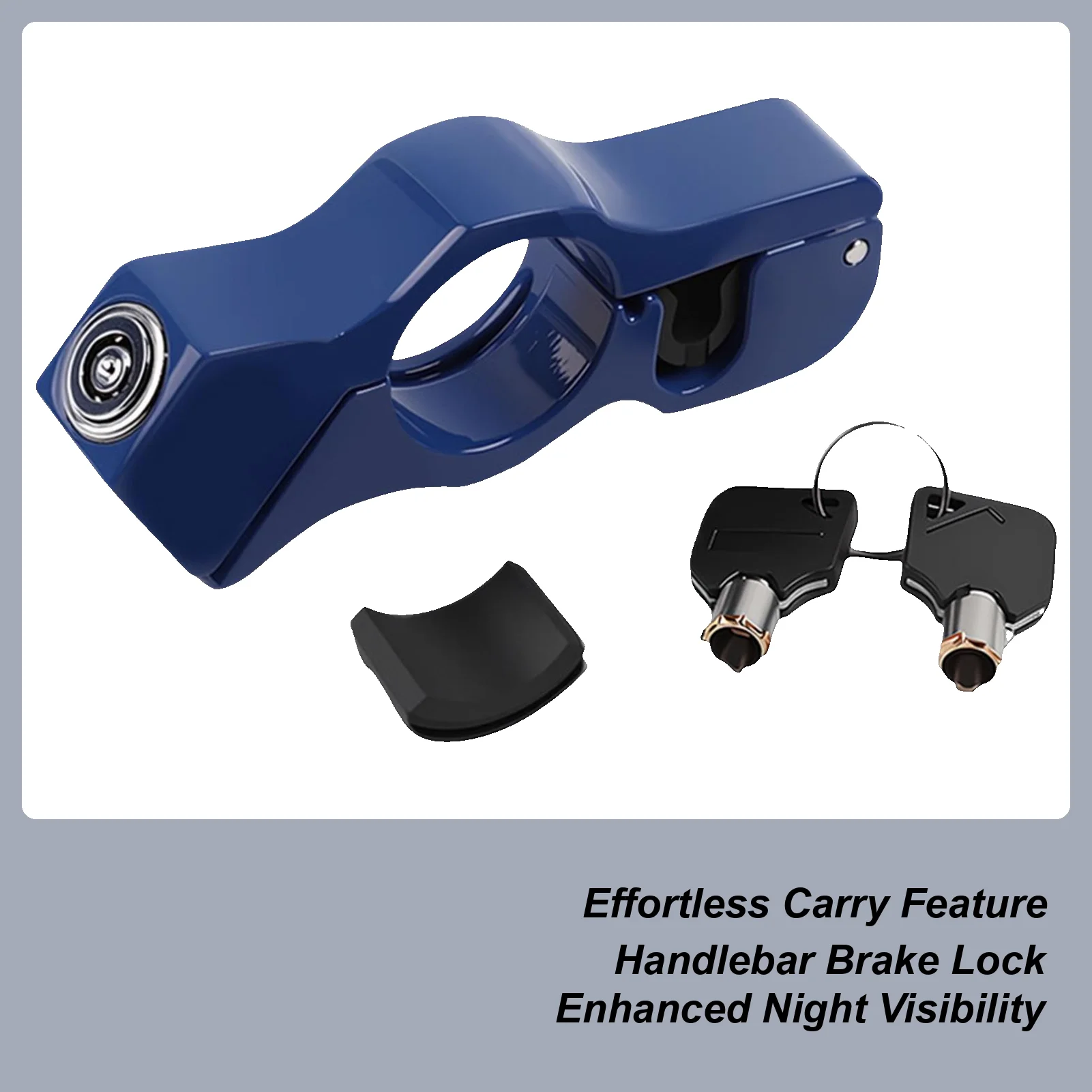 

Motorcycle Grip Lock Weather Resistant Alloy Accessories Motorcycle Bike Lock For Bike Scooter ATV Riding Cycling Motorbikes