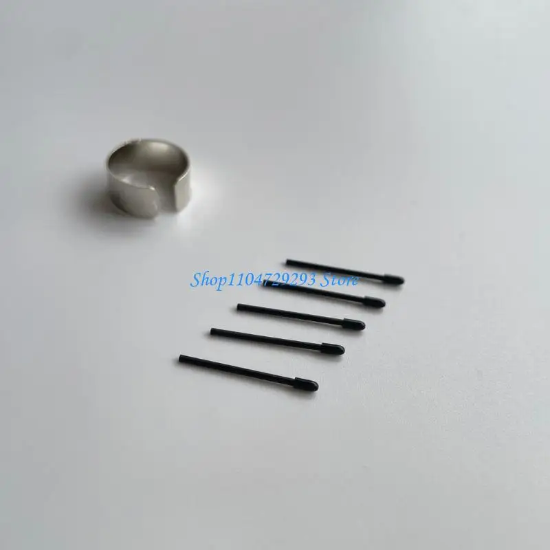 10 Replacement Pen Tips With Clip Attachments Smooth Glides For PTK470 PTK670 PTK870 Drawing Pens 