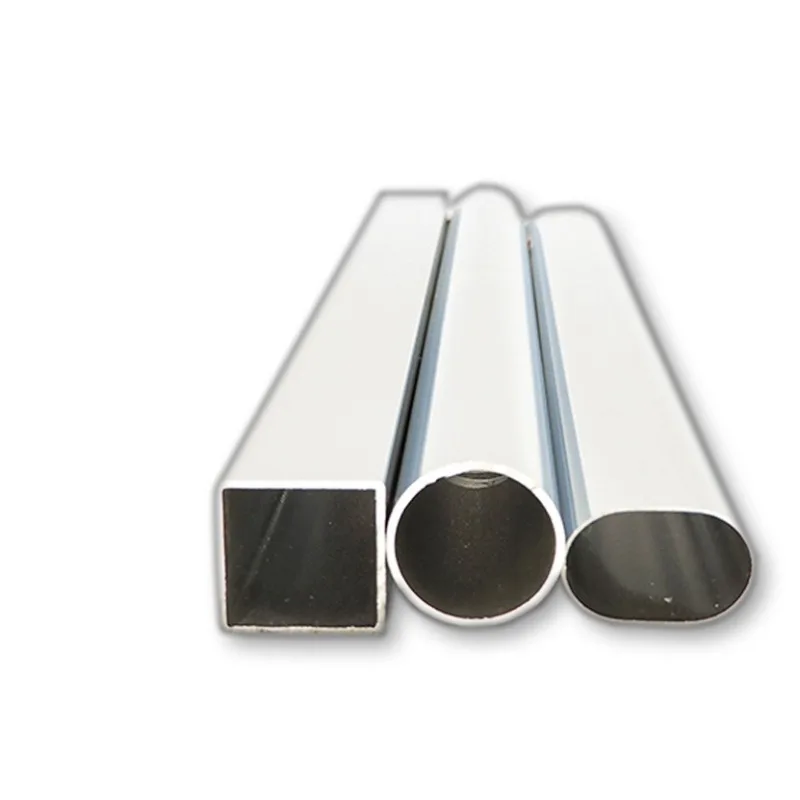 Furniture accessories, wardrobe hanging pipes, wall cabinet track elliptical pipes, hollow iron pipes