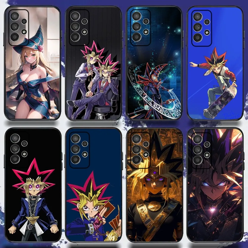 Anime Y-Yu Gi Oh Yugioh Phone Case For Samsung S24,S21,S22,S23,S30,Ultra,S20,Plus,Fe,Lite,Note,10,9,5G Black Soft Cover