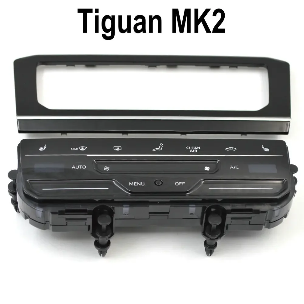 For VW Tiguan MK2 LCD Touch Screen Automatic Air Conditioning Panel Automatic AC Air Conditioning Switch 17G907044BE