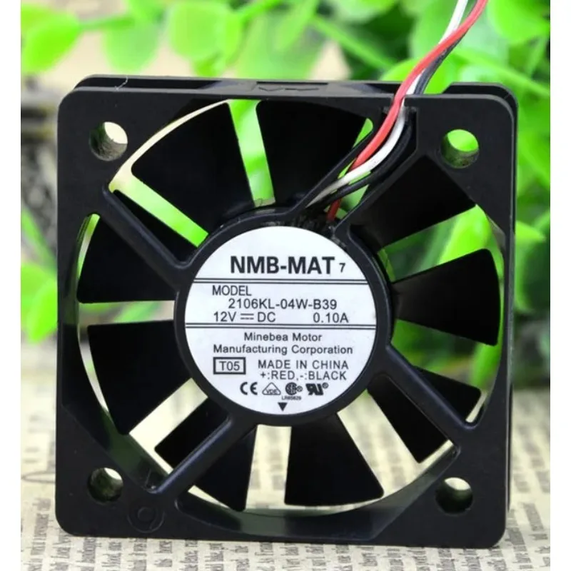New Cooler Fan for NMB 2106KL-04W-B39 12V 0.10A Projector Fan Cooling Fan 5015 50*50*15mm