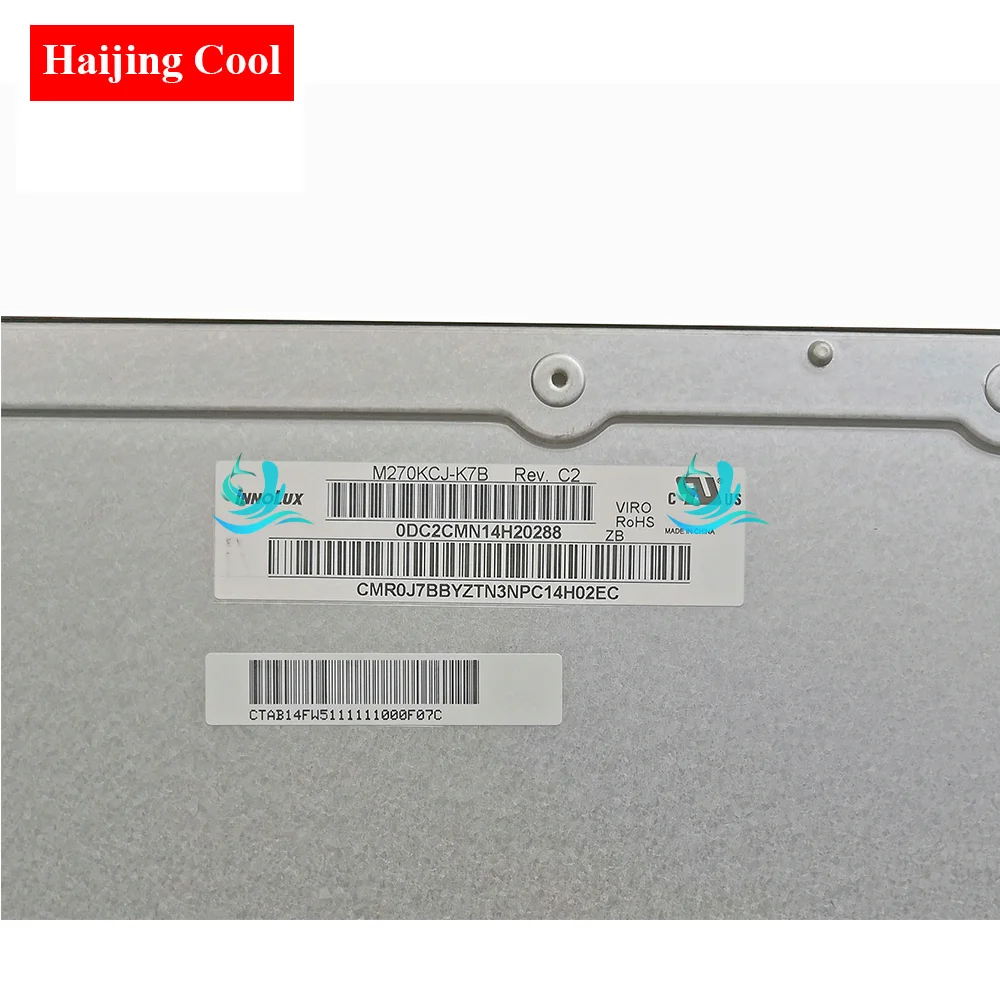 Imagem -03 - Tela Lcd Original M270kcj-k7b M270kcj-keb M270kcj K7b M270kcj-k7e Ag275qxe Gigabyte Auros Ad27q Dell U2715h