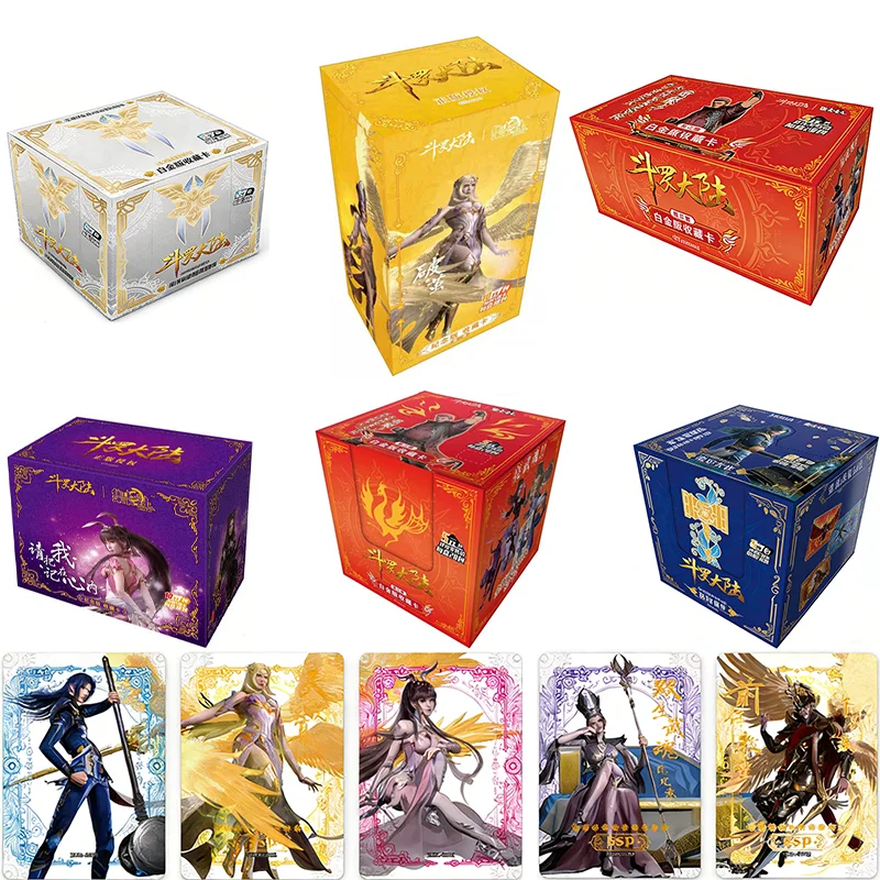 

Коллекционные карточки Card Fun Soul Land Premium Deluxe Platinum Commemorative Edition: аниме-атрибутика, детские игрушки, подарки