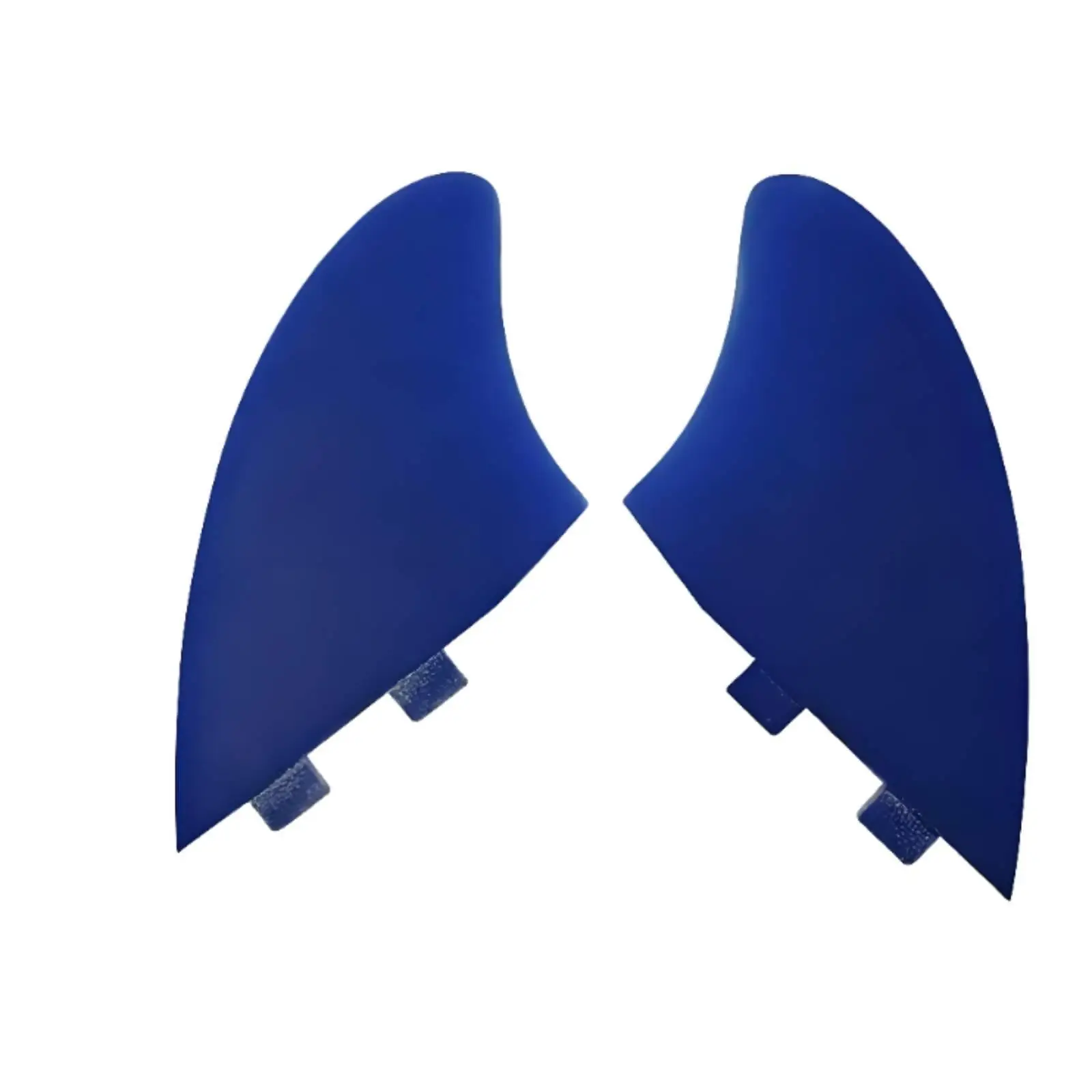 Surfing Fin Fiberglass Rounded Profile for Sharp Turns Reliable Stability Compatible with Universal Fin Box
