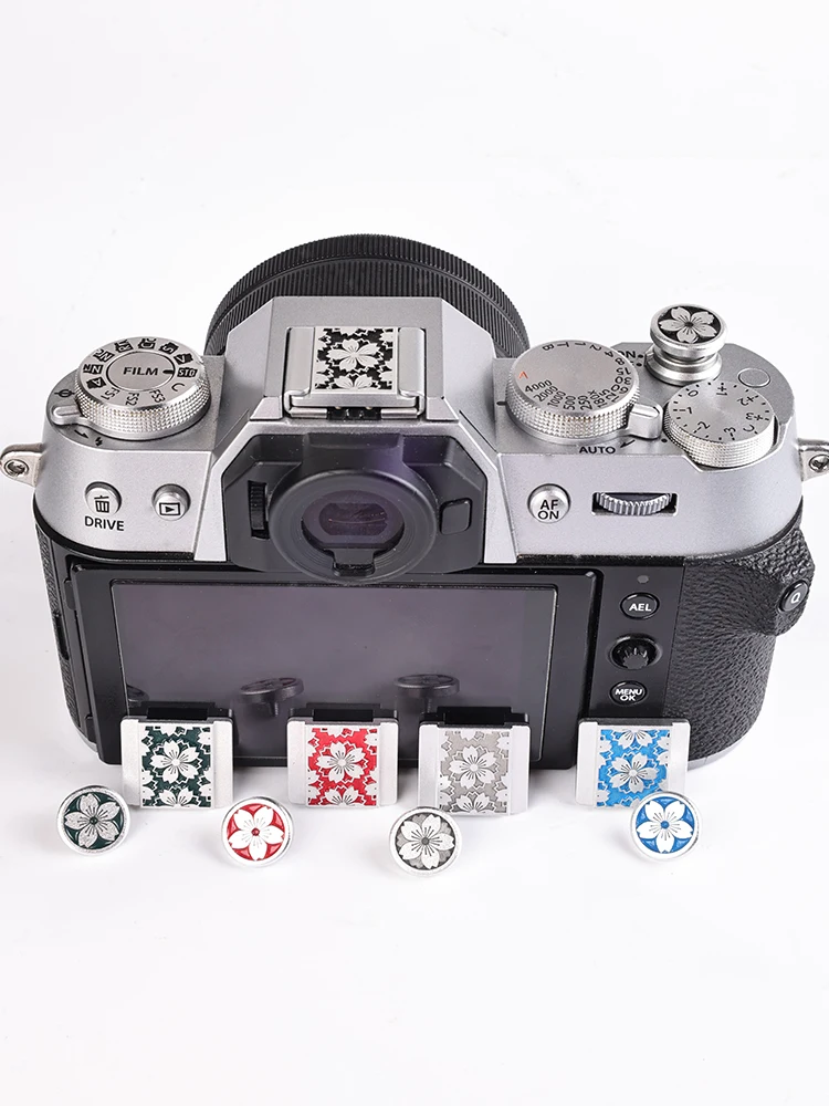 

Fuji XT30 II Camera Hot Shoe Cover XT50 XS20 XM5 X100VI XH2S Z72 Z30 R50 GR3X Mirrorless Metal Dust Cover Decorative Accessory