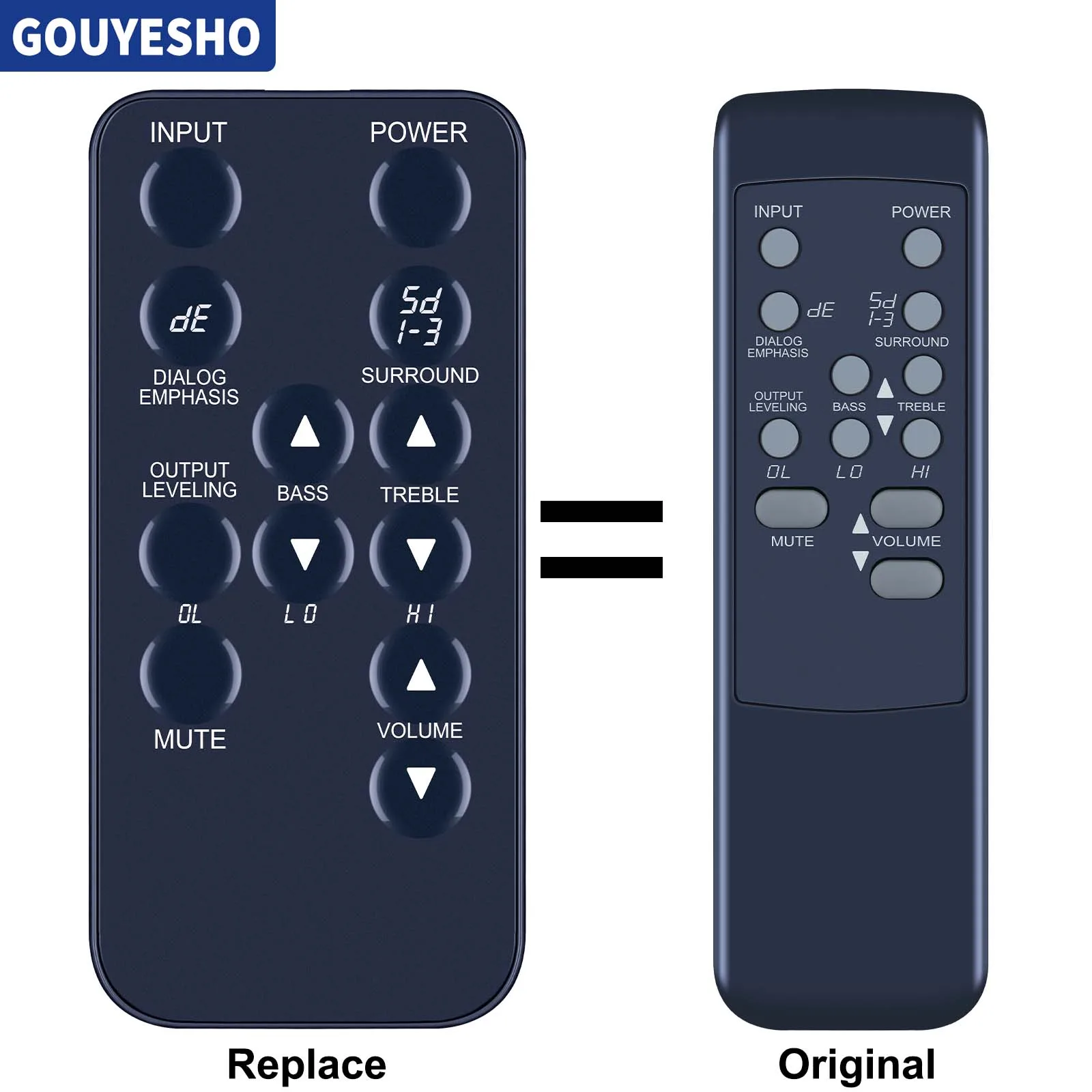 

New Remote Control for ZVOX 555 580 Z-Base Low-Profile Single-Cabinet Surround Sound System