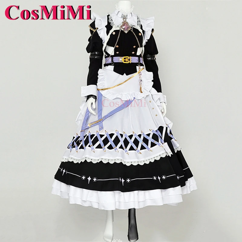 CosMiMi Blade Cosplay Game Nu: Carnival Costume Sweet Elegant Fighting Maid Uniforms Carnival Party Role Play Clothing S-XXL New