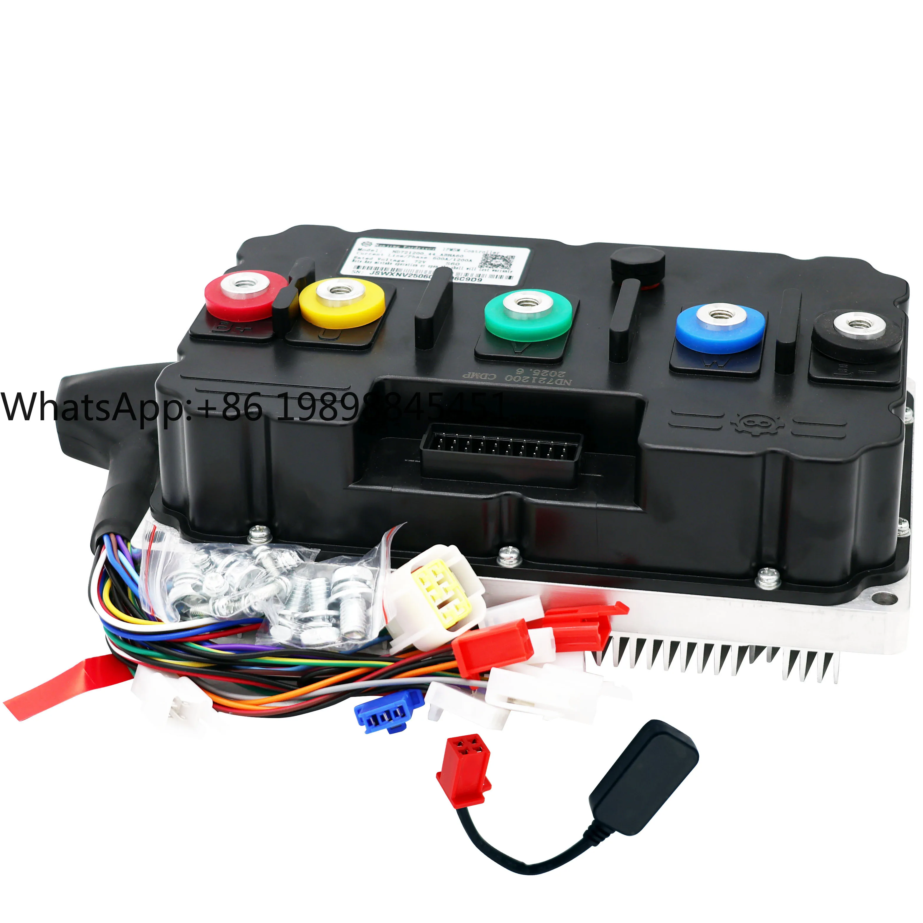 

ND721200 Intelligent DC Controller Module Programming Sine Wave Controller for Electric Motorcycles for Brushless