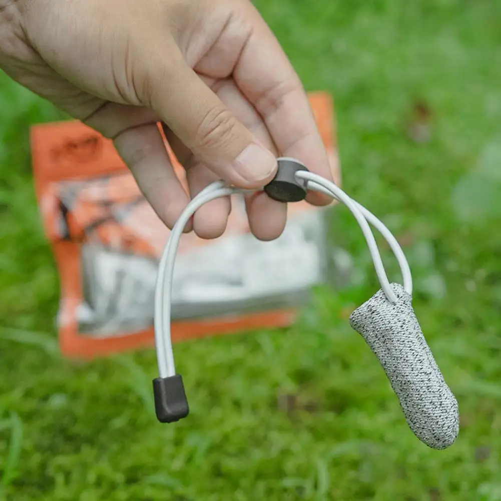 Bande élastique réglable pour lit de pêche, doigt unique, anti-coupure, anti-crevaison, protecteur de pêche en plein air