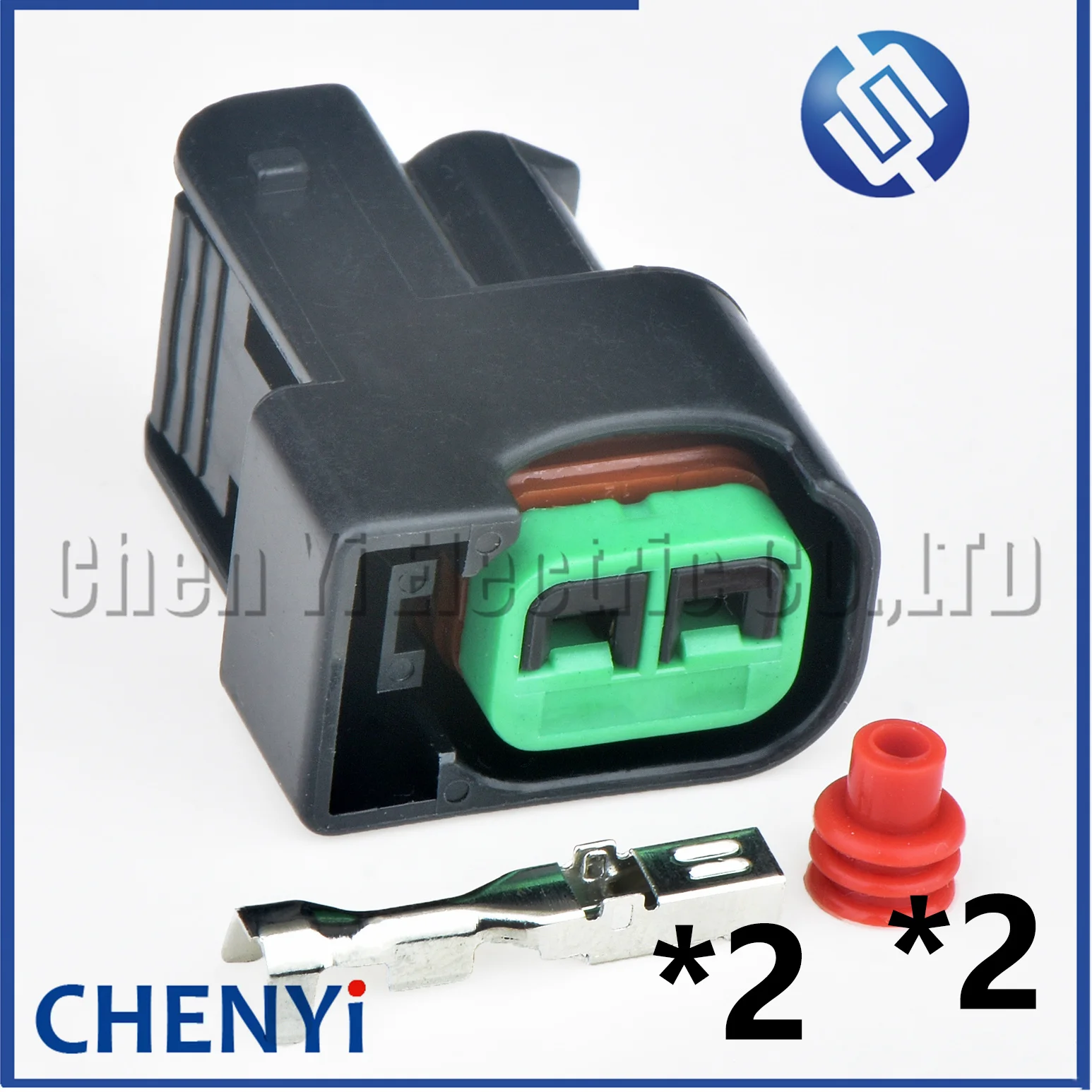 2 Pin Car waterproof connector Fuel injector Wire harness plug HP067-02021 For Hyundai IX35 Sonata KIA K5 KX3 Sorento Sportage