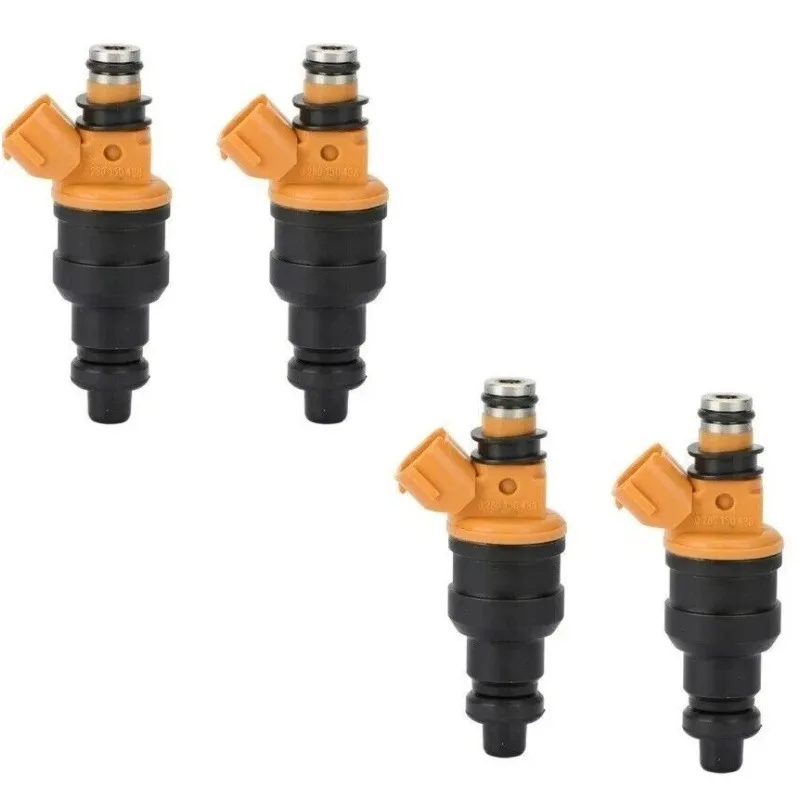 4pcs Fuel Injectors For Toyota Carina AT190 Avensis AVENSISAT220L 4AFE Auto Part 1992 1993 1994 1995-2000 23250-02020 0280150438