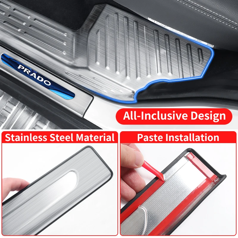 For Toyota Land Cruiser 250 2024 2025 Prado LC250 1958 First Edition  Car Pedals and Parts/Pedal Cover,Upgraded Accessories