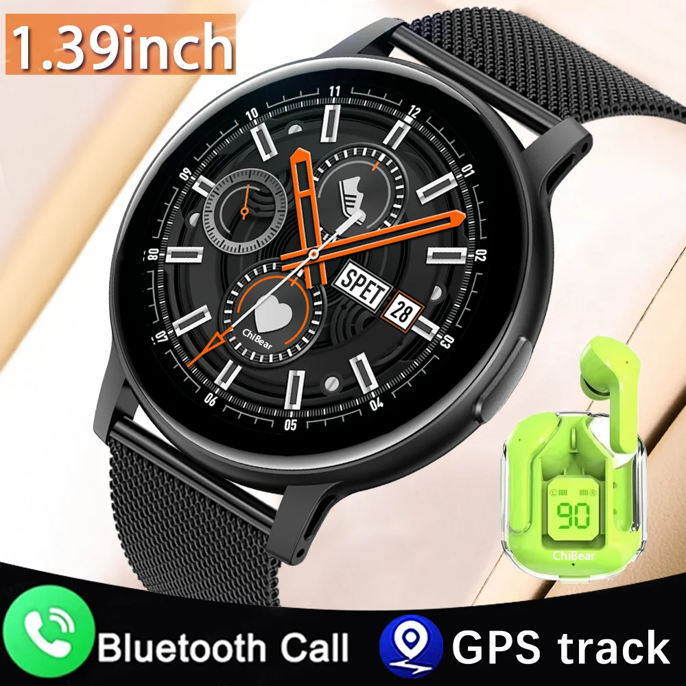 

GPS Bluetooth Call Smart Watch мужчины 100+ спортивные режимы GPS трек 100+ набрать IP68 водонепроницаемый Smartwatch женщин для HUAWEI XIAOMI часов