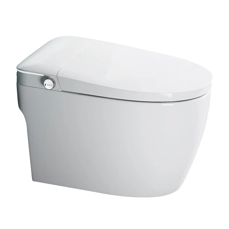 Cross-border Smart Toilet Fully Automatic Household Foam Shield Without Water Pressure Limit Integrated Electric Smart Toilet