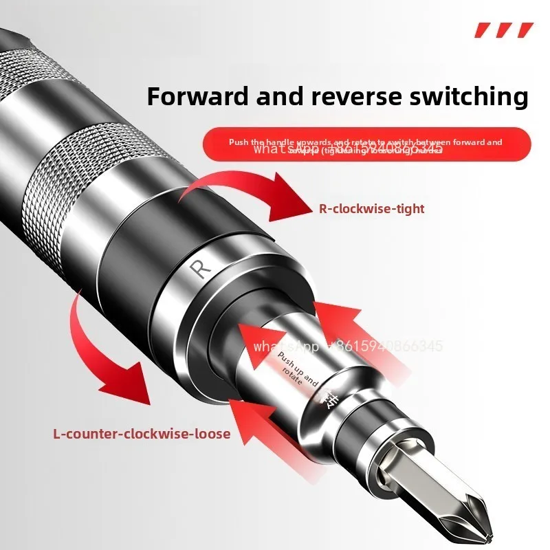 Impact Batch Set Multifunctional Super Hard Cross Impact Screwdriver Combination Round Head Impact Drill Cross Batch