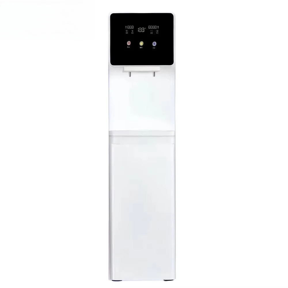 Electric Six-Speed Adjustable Reverse Osmosis Water Dispenser System 5-Stage Filter Hot/Cold Self-Cleaning Water Purifier