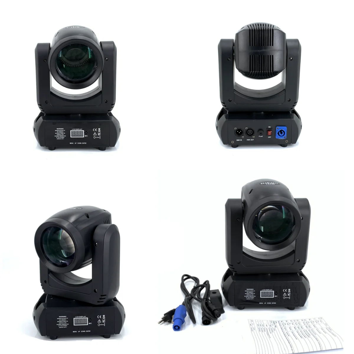 Imagem -06 - Mini Led Moving Head Light 150w Beam Mais Spot 18 Prismas Rotativas Dmx Stage Effect Disco dj Bar Pcs