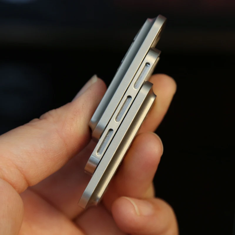 Ghost Tuning Fork Fidget Slider Metal Fidget Toys ADHD Tool Anti-anxiety Office Desk Toys Adult Stress Relief Toys Kids Gifts
