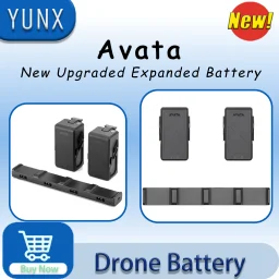 For DJI Avata Fly More Kit 2420mAh Intelligent Flight Battery Charging Hub Drone Accessories In Stock