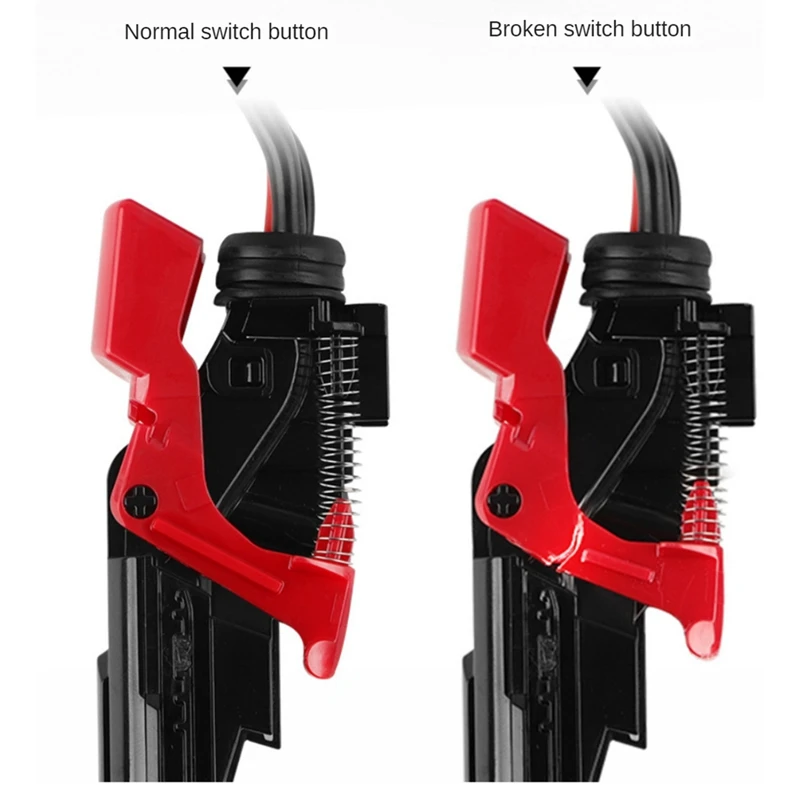 掃除機用ボタン付きトリガースイッチ,赤いアクセサリーキット,dyson v10,v11,sv12,sv14