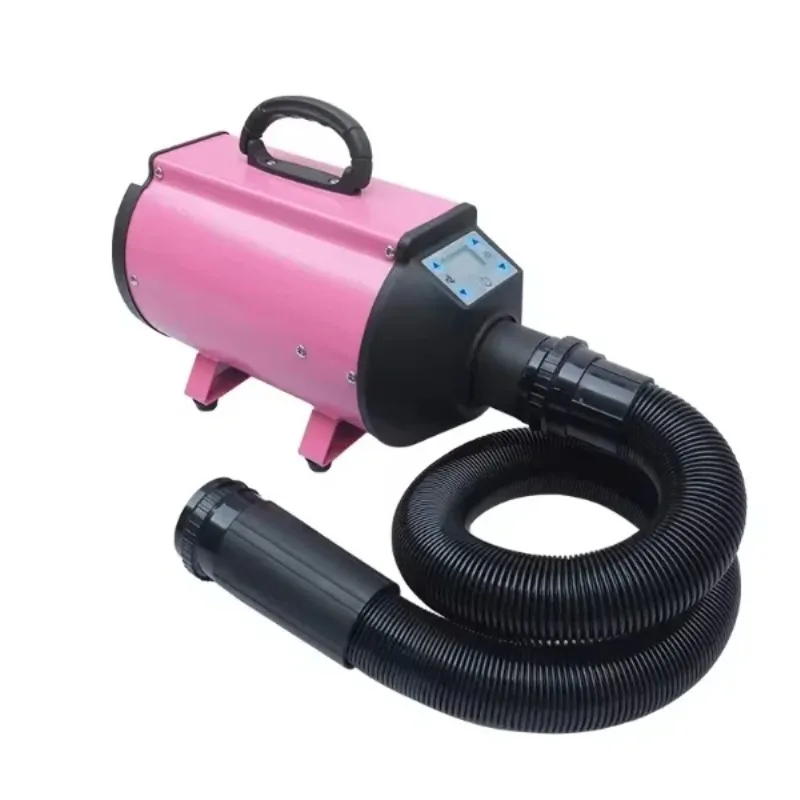LCD pet hair dryer, with optional wall-mounted and standing dog hair dryers, suitable for pet grooming salons