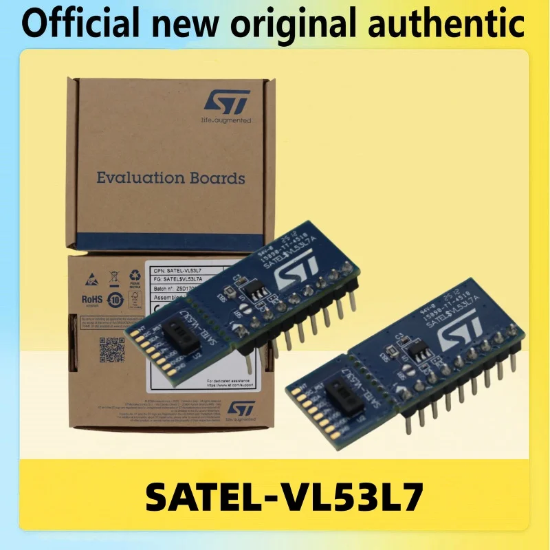 

Оригинальные плата расширения датчика времени и полета серии SATEL-VL53L7 ST на складе.