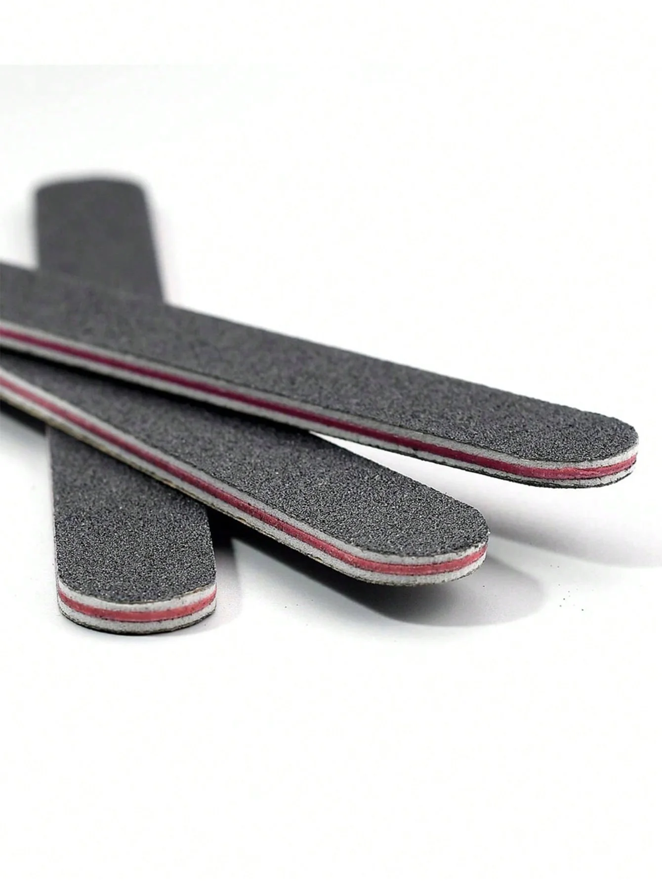 Conjunto de 10 peças de arquivos de unhas, tiras de polimento de unhas dupla face, arquivos de manicure, tiras de lixa de coração vermelho, arquivos de polimento de unhas, ferramentas de manicure