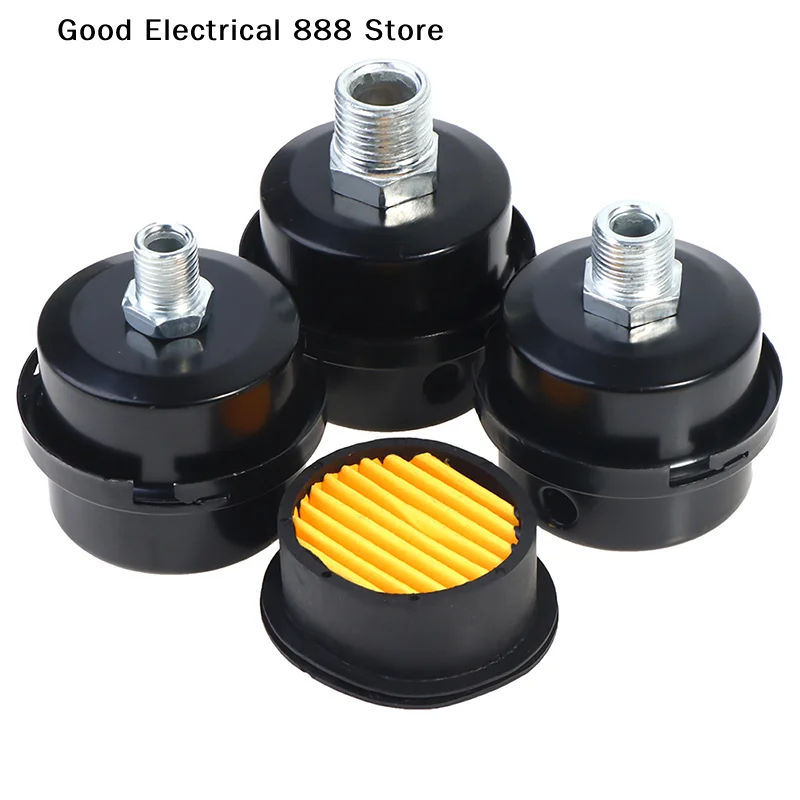 【GE】12mm 16mm 20mm Air Compressor Spare Parts Metal Air Compressor Filter Squelch Muffler Air Filter Kitchen Supplies