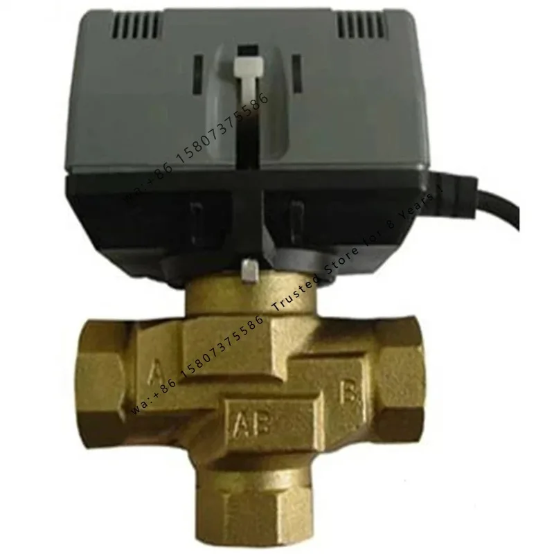 Three-way Actuator Valve 220V AC Three Way Motorized Valve Electric Actuator Valve