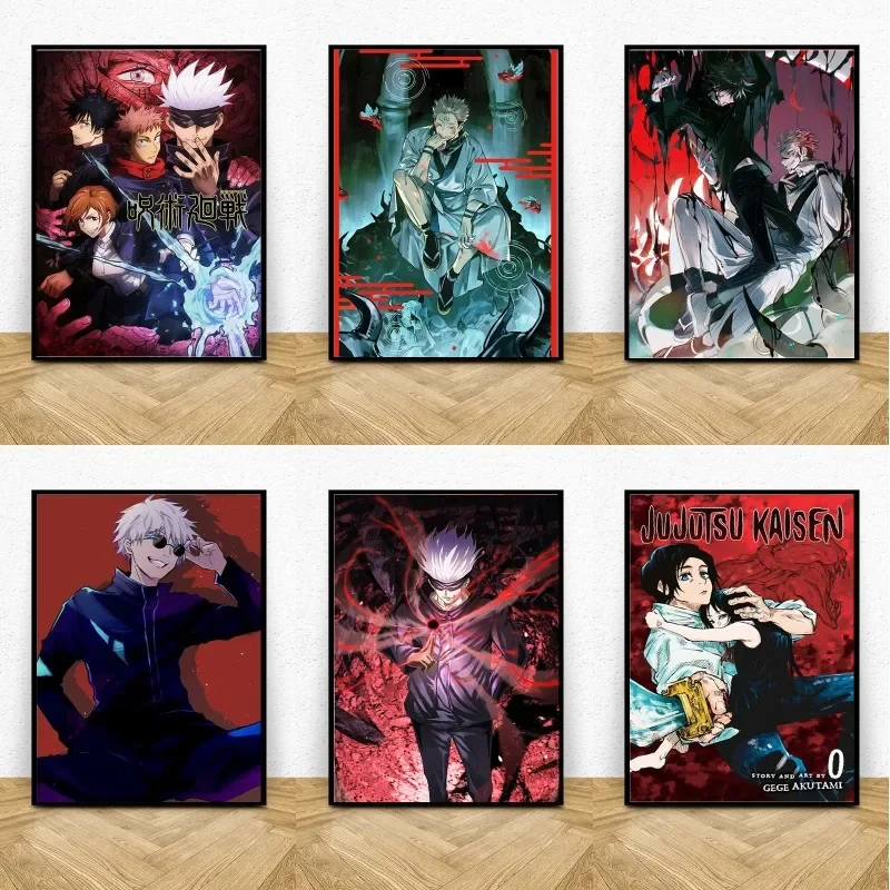 

Anime Poster Jujutsu Kaisen Sukuna Pictures Figure Prints Canvas Painting Modern Home Wall Art Decoration Mural Baby Room Decor