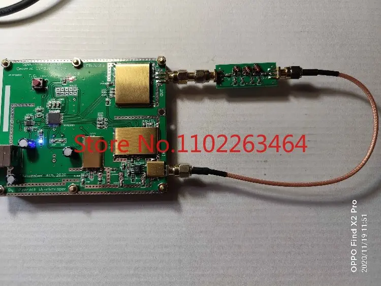 

Sweep type simple spectrum D6m8 V3.01A with tracking source (T.G.)