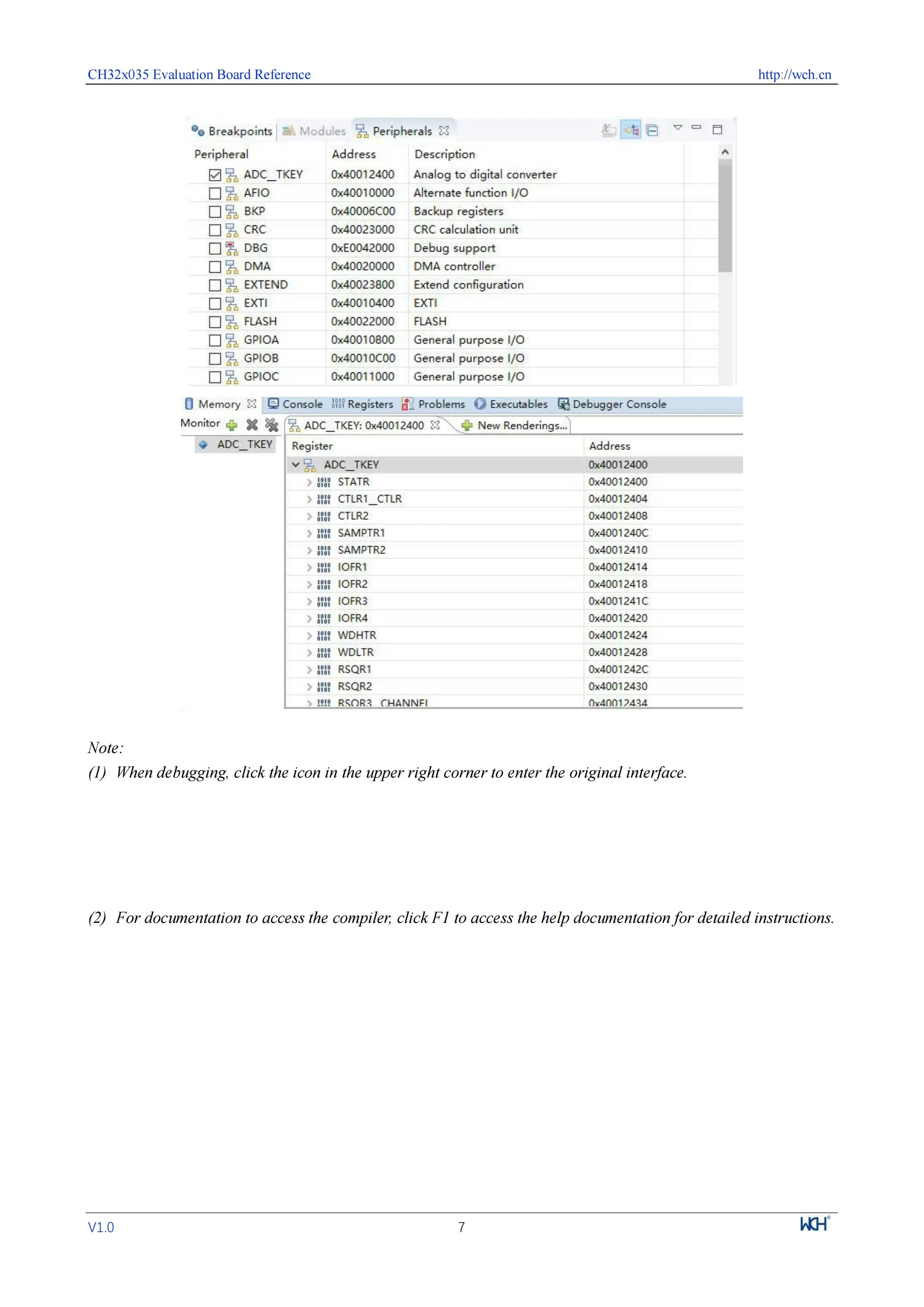 CH32X035 Entwicklungsboard CH32X035 Serie USB PD PHY RISC-V4C MCU-Evaluierungsboards – Detail 6