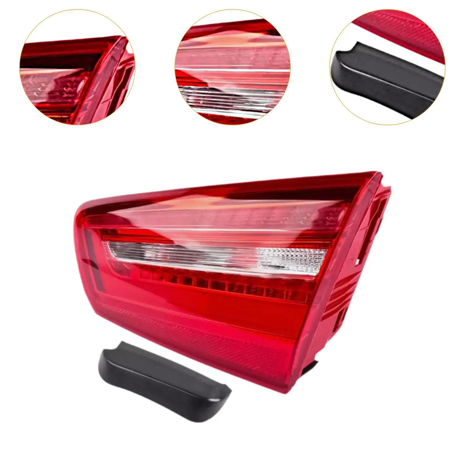 Materiale ABS di ricambio per auto con gruppo fanale posteriore interno destro per Audi A6 C7 2010-2016 Anno modello