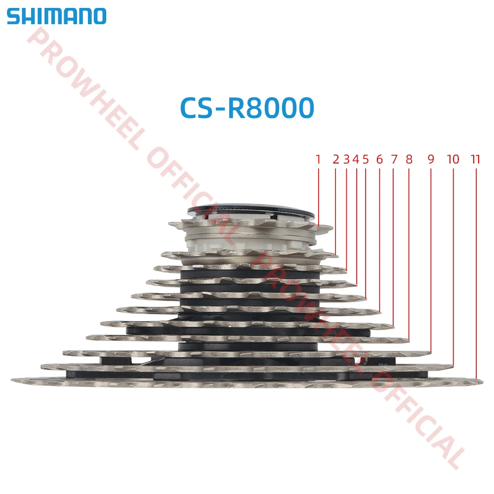 Shimano Ultegra R8000 105 R7000 11 Speed Road Bike Bicycle Cassette CS-R8000 11-25t 11-28t 11-30t 11-32t 11-34t 12-25t HG700 K7