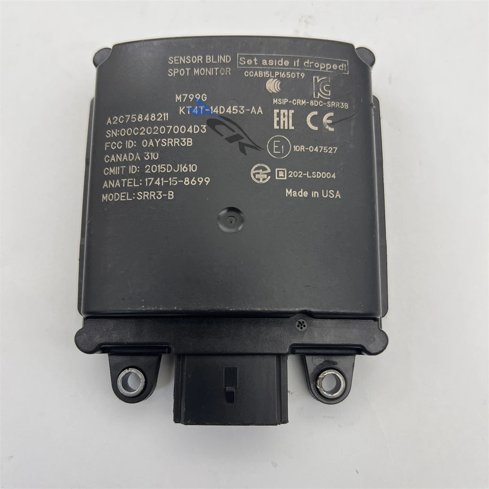 KT4T-14D453-AA 적응형 크루즈 컨트롤 모듈 레이더, KT4T 14D453 AA 사각지대 모니터링 레이더 센서 모듈, KT4T14D453AA