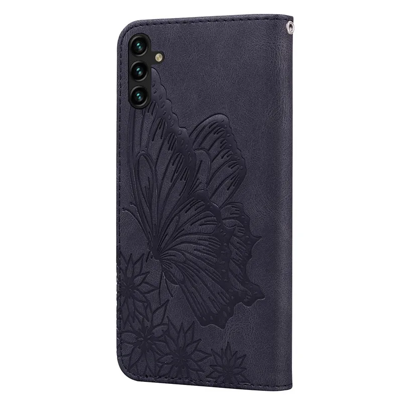 Butterfly Leather Case For Samsung Galaxy A54 Coque Wallet Bags Flip Cover Etui For Samsung A54 5G GalaxyA54 A 54 SM-A546E A546B