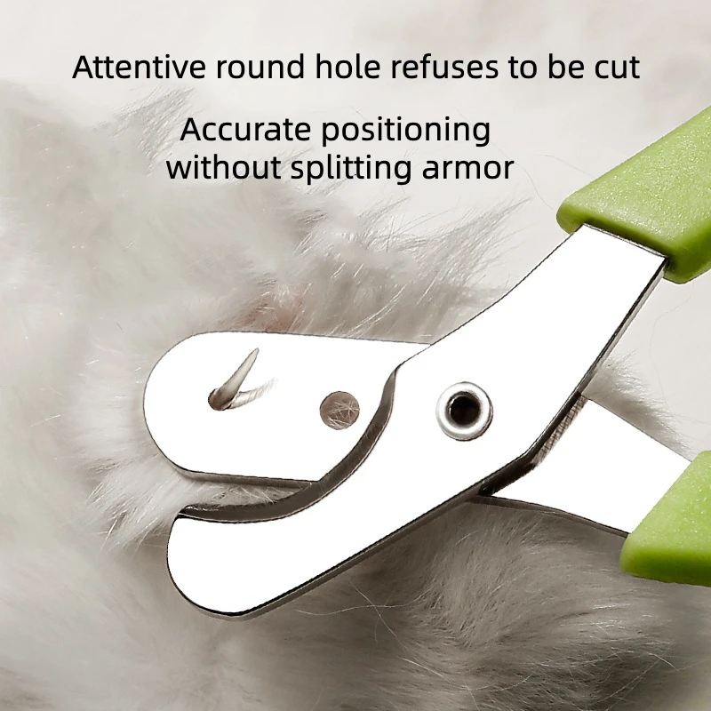 

Double hole nail clippers for pet cats, round hole nail clippers, nail clippers, pet accessories