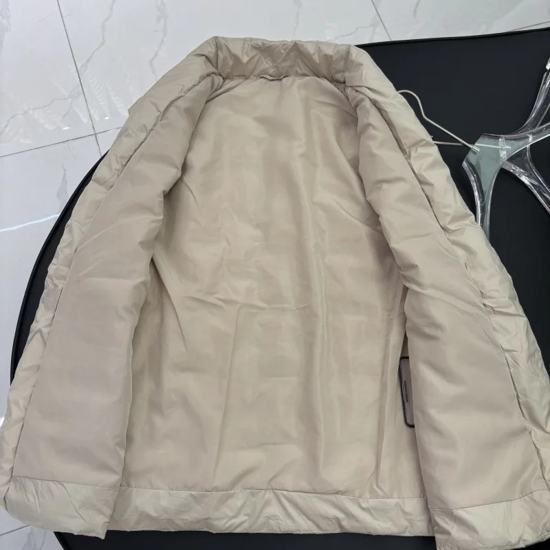 الشتاء الخريف الأبيض بطة أسفل سترة فضفاضة البخاخ أسفل سترة دون أكمام حزام المرأة خفيفة الوزن الأبيض بطة أسفل صدرية الإناث