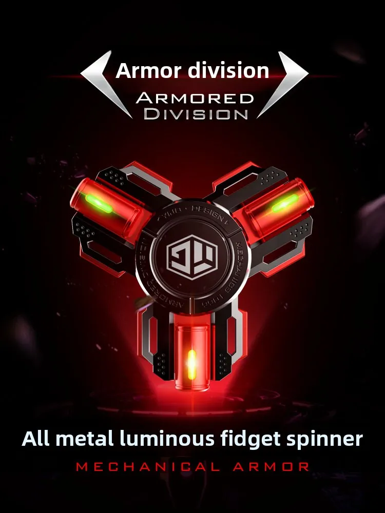 yijue-yijoo-luminous-fidget-spinner-–-metal-glow-in-dark-edc-finger-gyro-decompression-stress-relief-toy-for-adults-gift