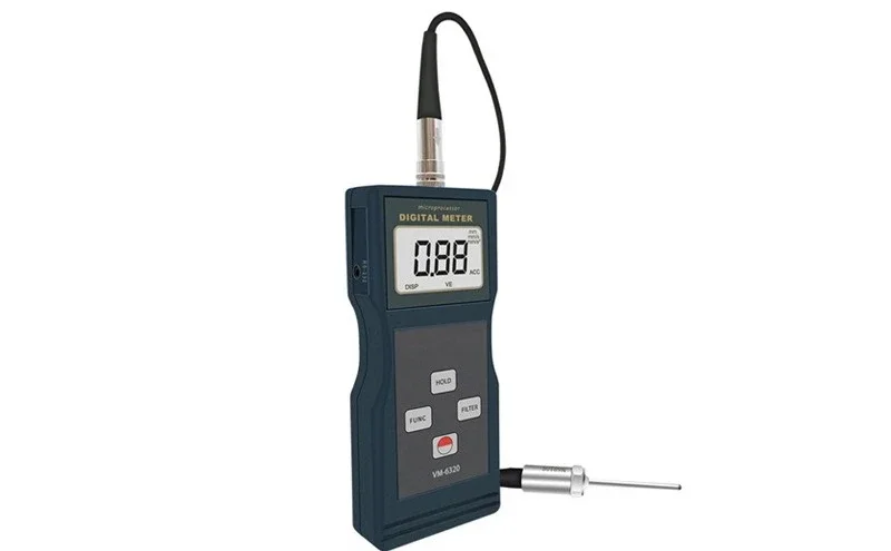 VM-6320 Vibration Meter Vibration Meter, High Precision Digital Portable Vibration Meter Mechanical