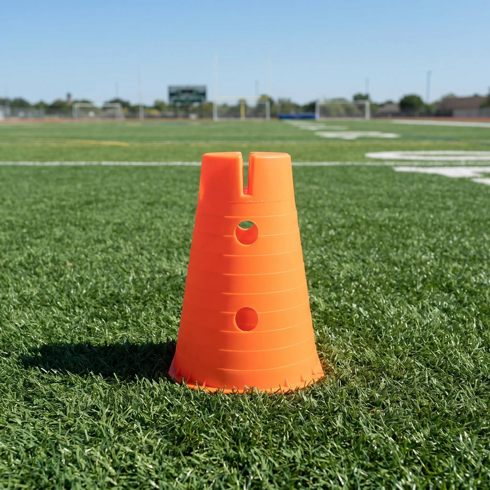 2 Buah Kerucut Latihan Kelinca - Football Training Cone ulasan dan harga