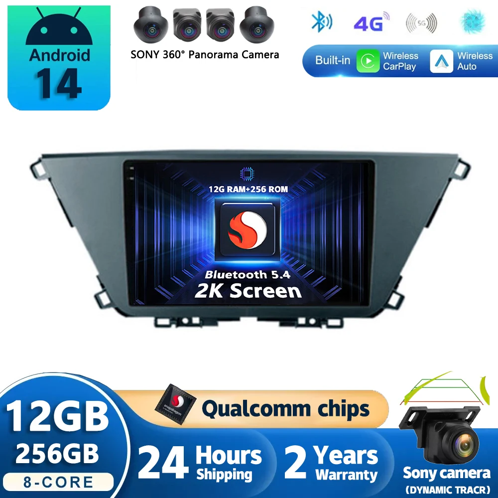 

Android 14 For Kia Carens KY 4 IV 2022 2023 RHD Car Radio Navigation Multimedia Player Stereo GPS WiFi+4G Carplay+Auto video DSP