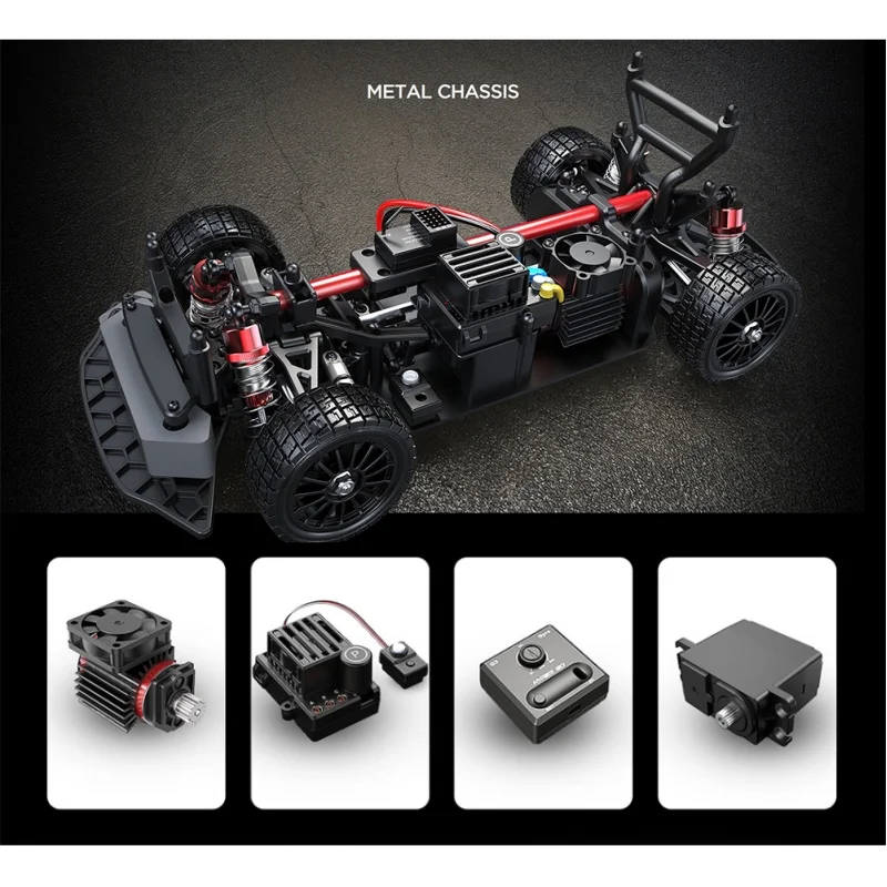 MJX 14304 14303 Scala 1:14 Auto telecomandata Drift Rally Brushless Racing Toy Crawler fuoristrada ad alta velocità Corpo in plastica durevole