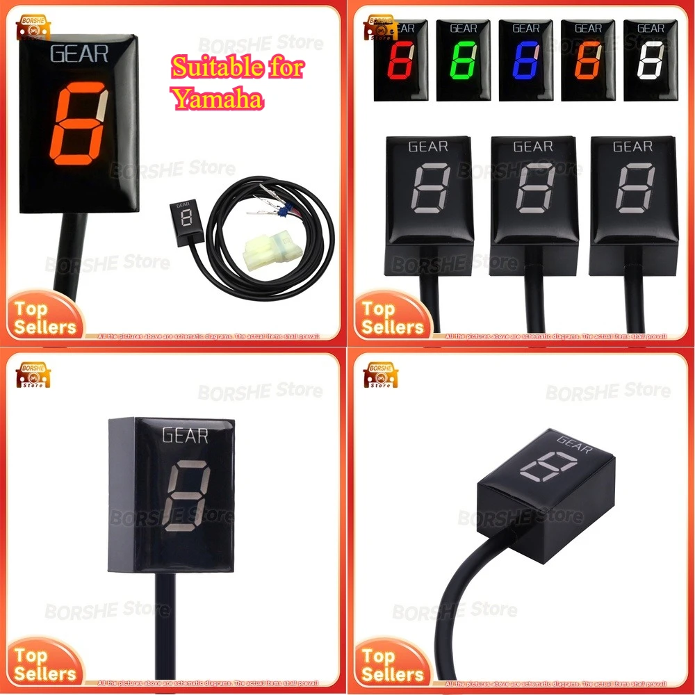 

2026 Suitable for HONDAi Motorcycle and Automotive Gear Position Display Digital LED Indicator Meter with Bright Screen for
