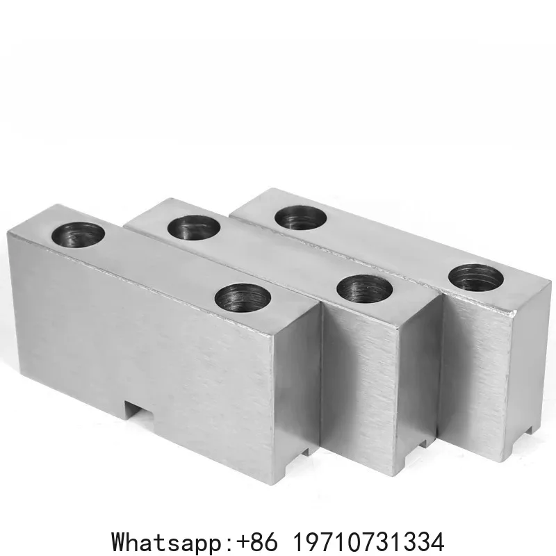 Original soft jaw manual three jaw chuck K11-160 200 Lathe 250 positive jaw reverse numerical control raw