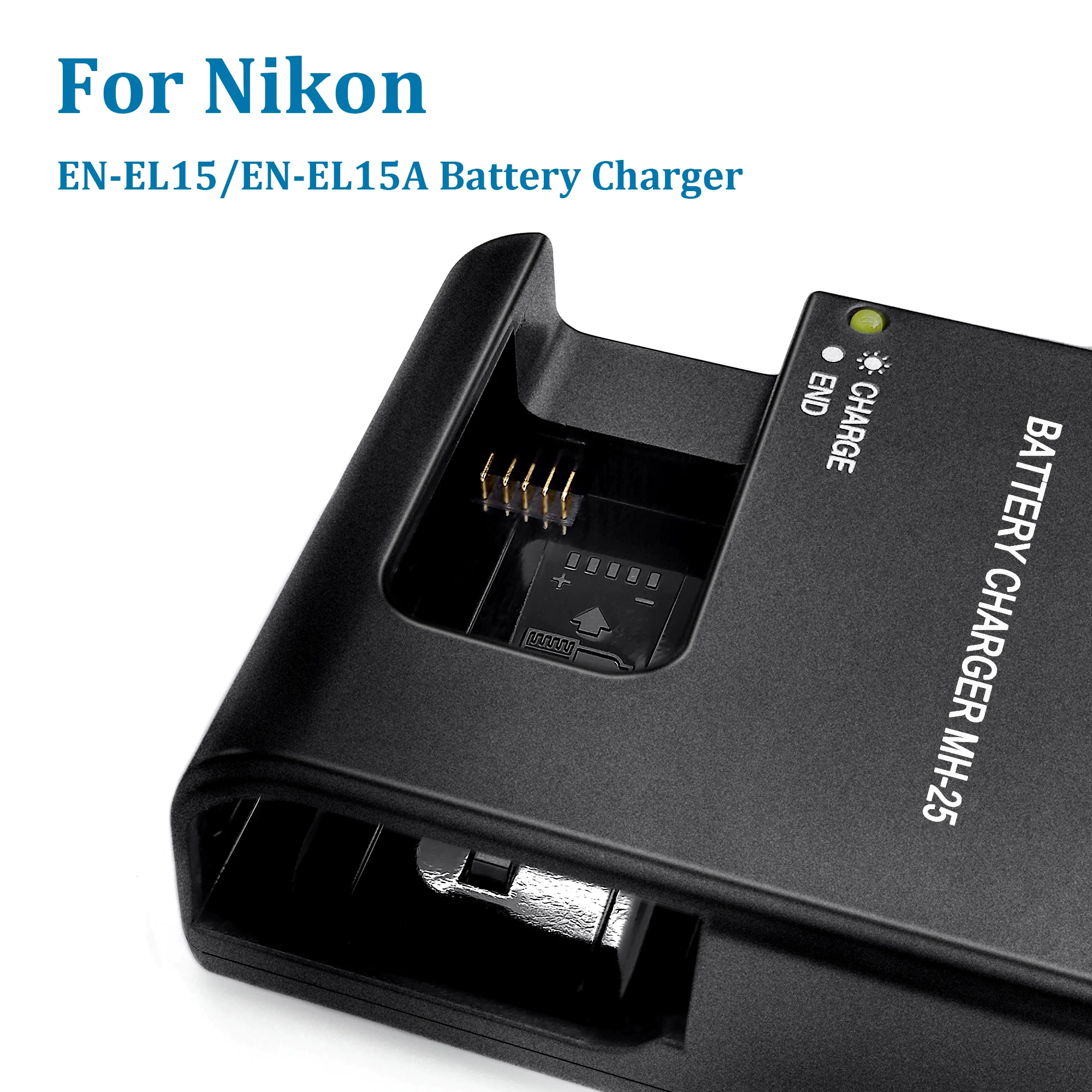 MH-25 EN-EL15 Charger D850 D800 D800E D810 D810E D600E D500 D7000 D7100 D7200 D7300 D7500 D610 D750 V1 Camera Battery Charger