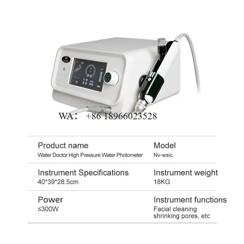 WMWMNU High Pressure No Mesotherapy Injector for Care Beauty Device Meso Tool Portable Facial