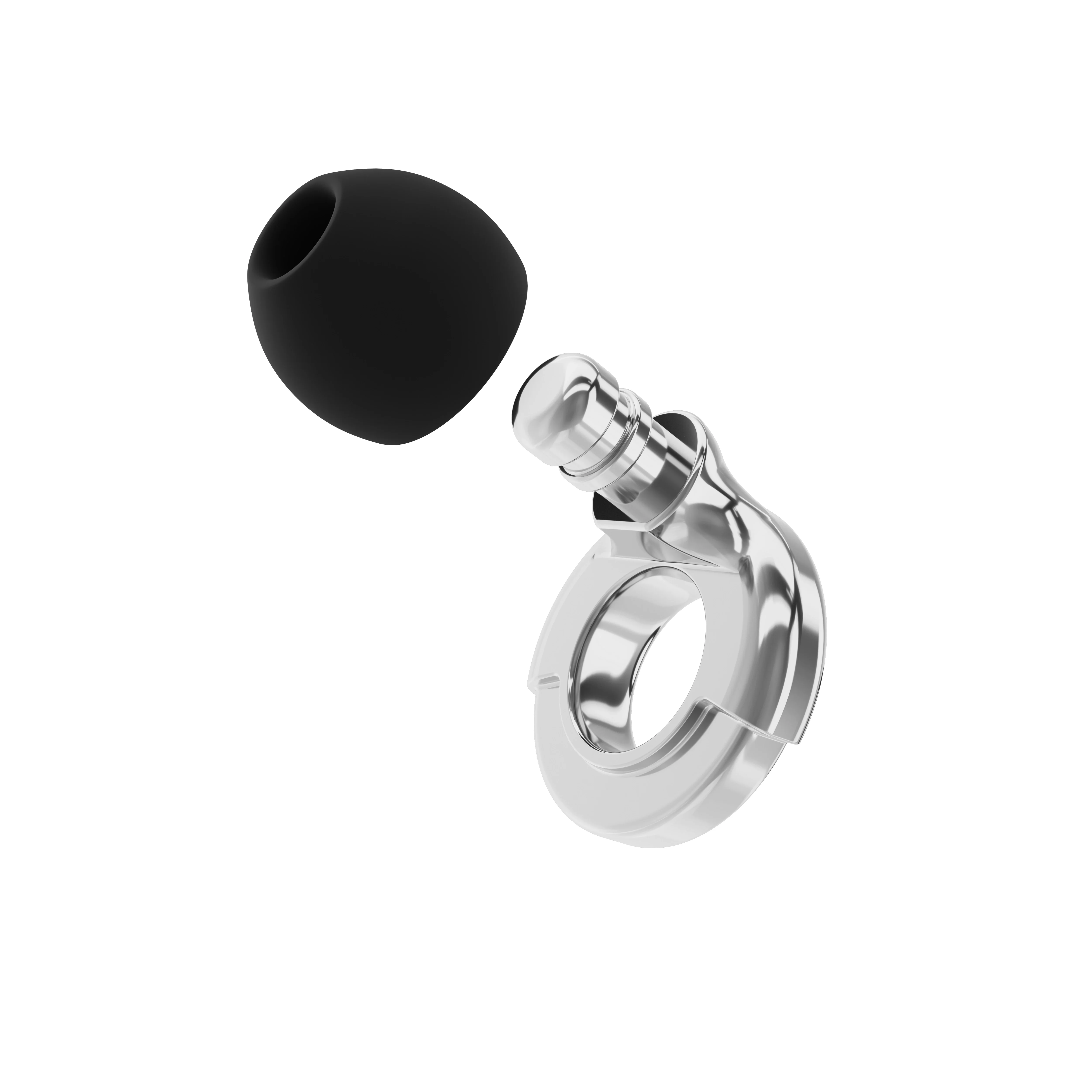 Quiet Ear Plugs Super Soft Reusable Noise Reduction Hearing Protection for Sleep Swim Work 8 Ear Tips Sizes XS S M L